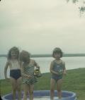 Nancy, Karen and Mary; about 1950?